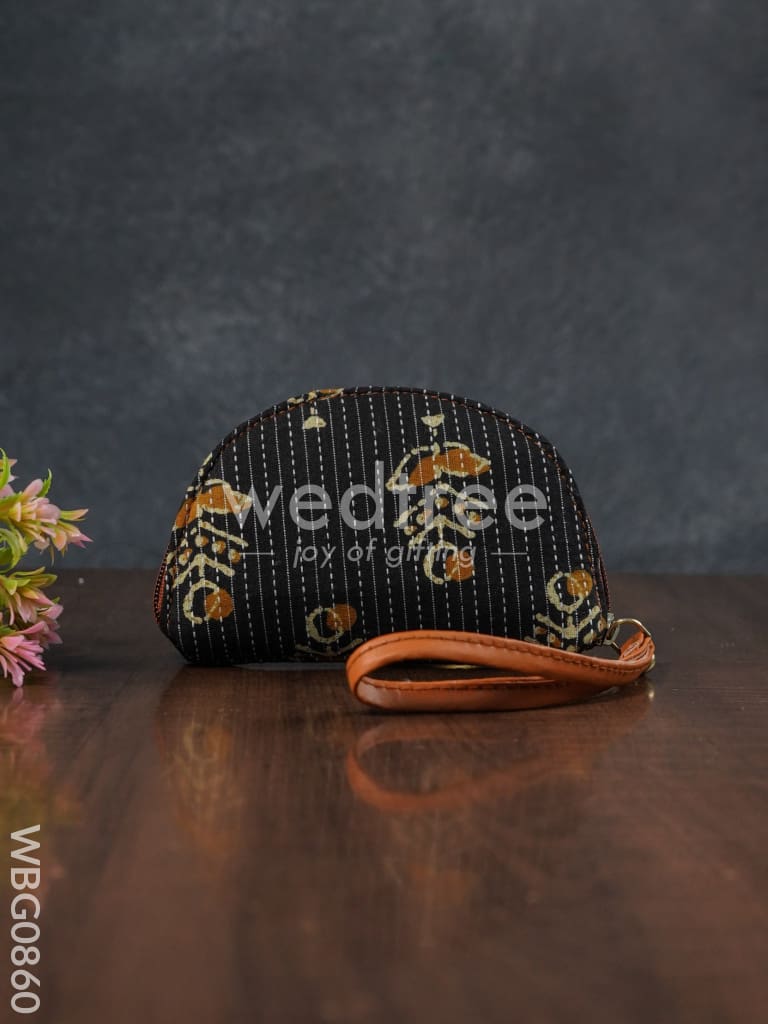 Patola Printed Fabric Clutch - WBG0860