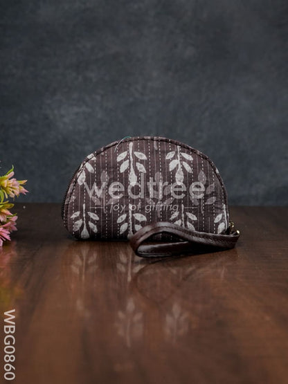 Patola Printed Fabric Clutch - WBG0860