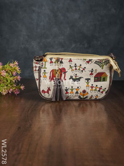 Patola Printed Sling Bag - WL2578