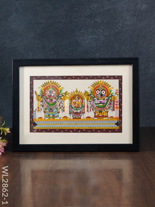 Pattachitra Painting Lord Jagannath Darbar - WL2862