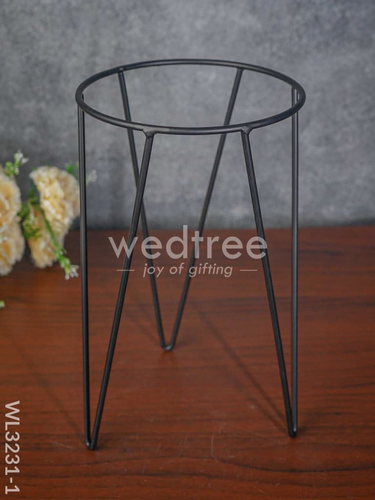 Peach Planter Pot & Stand - WL3231