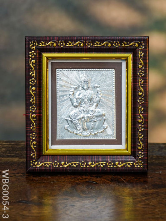 Photoframe Silver Plated - Small - Lakshmi - WBG0054-3
