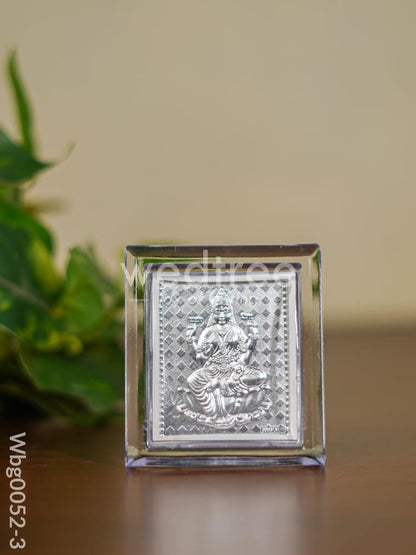 Photoframe with stand Silver Plated - Small - Lakshmi - WBG0052-3
