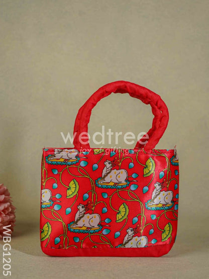 Pichwai Desiged Hand Bag - WBG1205
