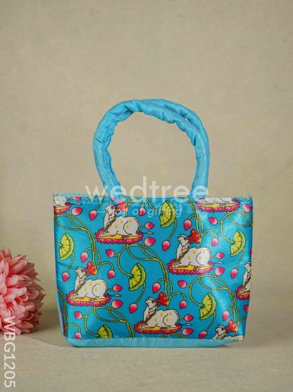 Pichwai Desiged Hand Bag - WBG1205