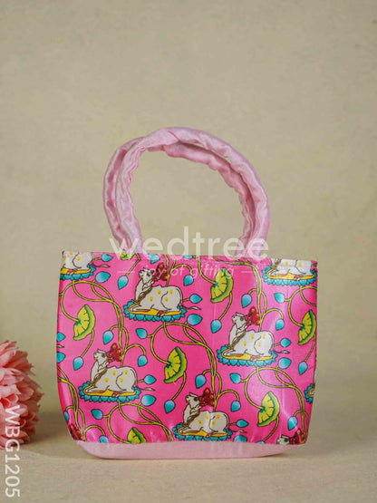 Pichwai Desiged Hand Bag - WBG1205