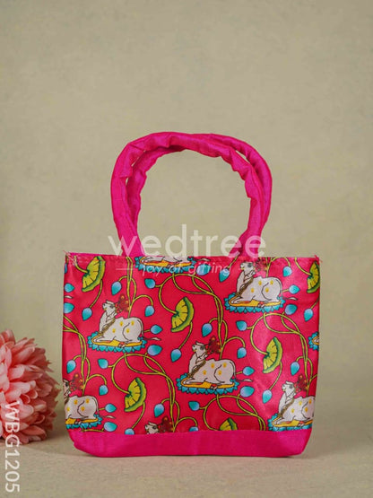 Pichwai Desiged Hand Bag - WBG1205