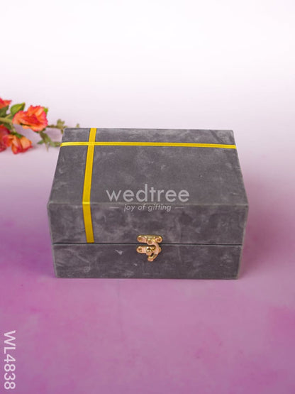 Pichwai Dryfruit Jar with Tray - WL4838