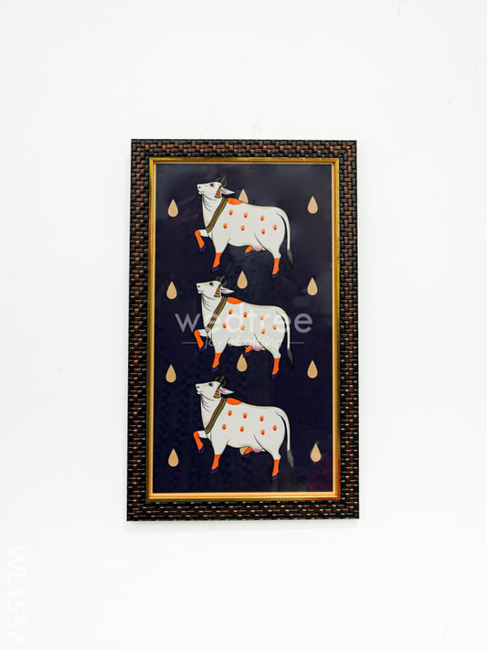 Pichwai Printed Wall Hanging Frames - 17x10 inch - Set of 2 - WL4557