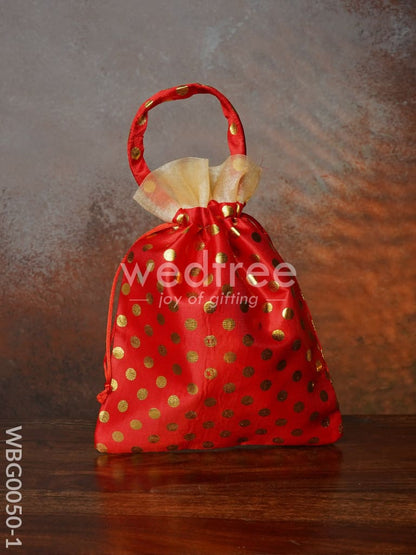Polka Dots String Bag - WBG0050
