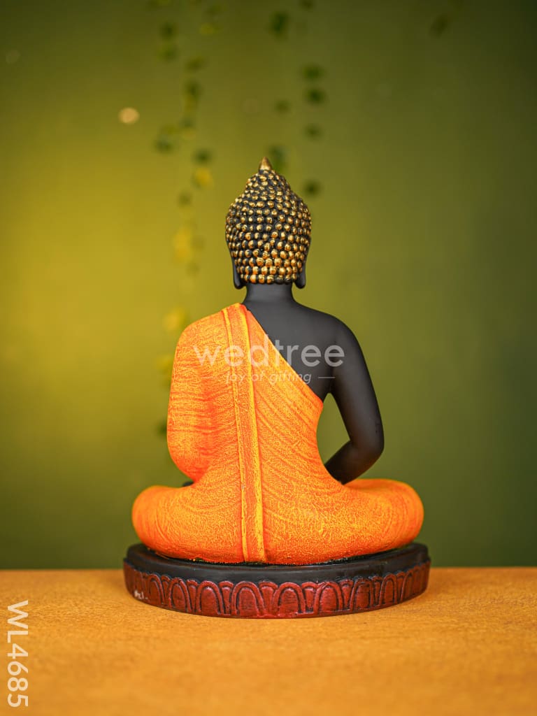 Polyresin Buddha Idol - 12 inch - WL4685