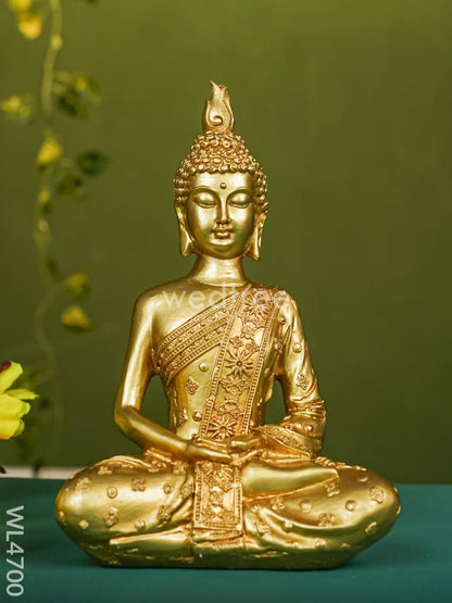 Polyresin Buddha Idol - 7 inch - WL4700