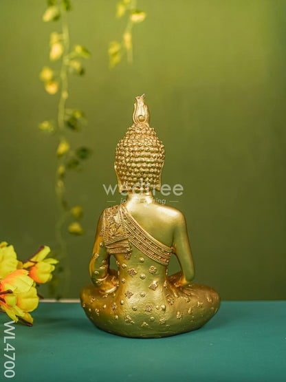 Polyresin Buddha Idol - 7 inch - WL4700