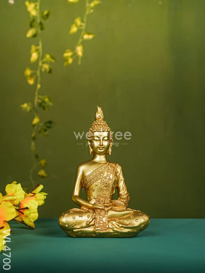 Polyresin Buddha Idol - 7 inch - WL4700