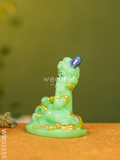 Polyresin Butter Krishna Idol - 3 inch - WBG1555
