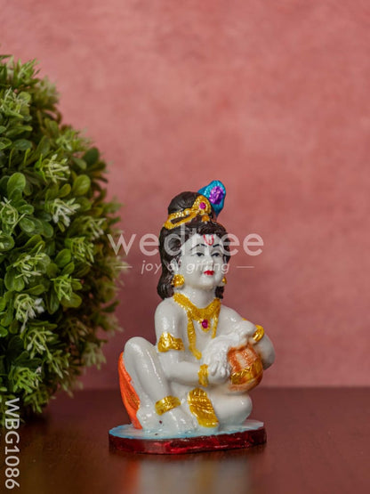 Polyresin Butter Krishna Idol - WBG1086