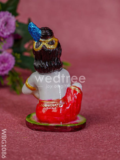 Polyresin Butter Krishna Idol - WBG1086