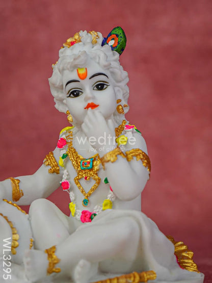 Polyresin Butter Krishna Idol - WL3295