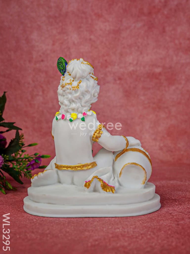 Polyresin Butter Krishna Idol - WL3295