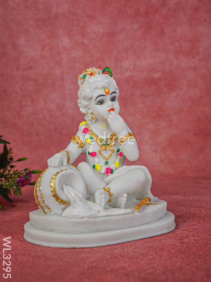 Polyresin Butter Krishna Idol - WL3295