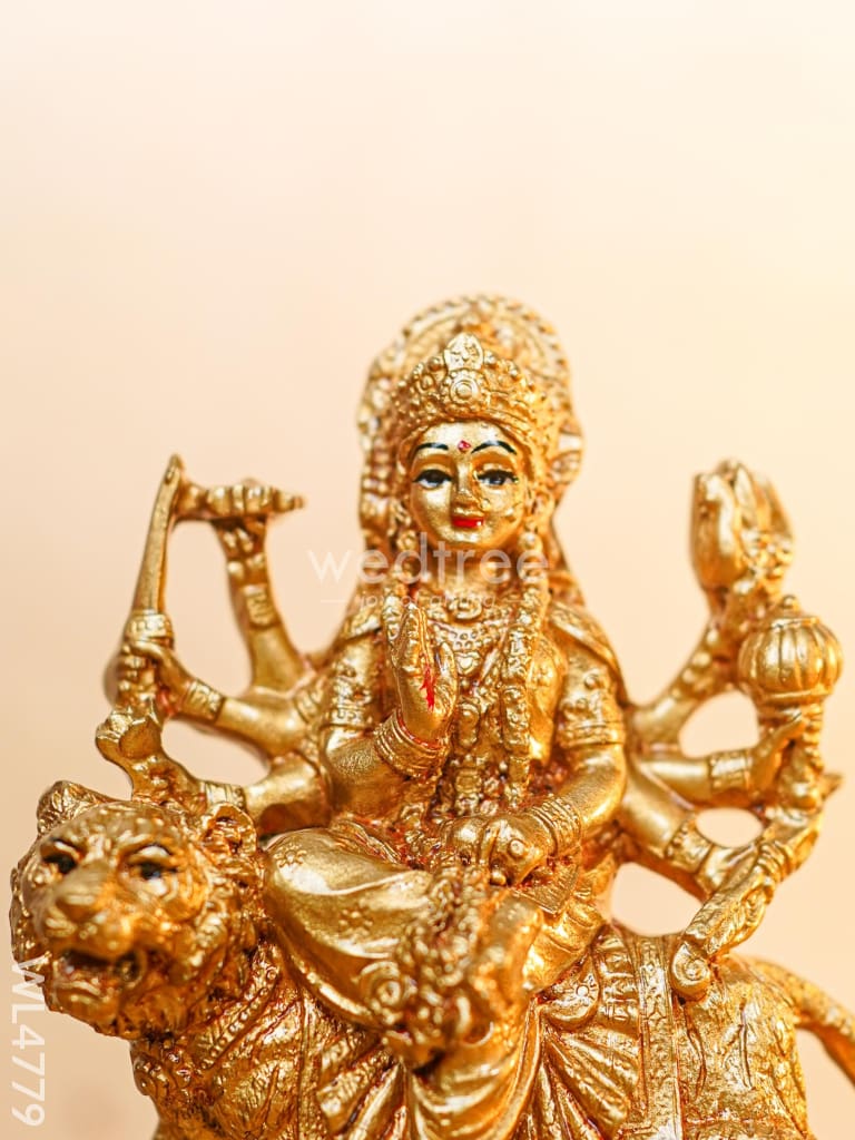 Polyresin Durga Idol - 4 inch - WL4779