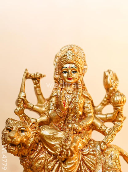 Polyresin Durga Idol - 4 inch - WL4779