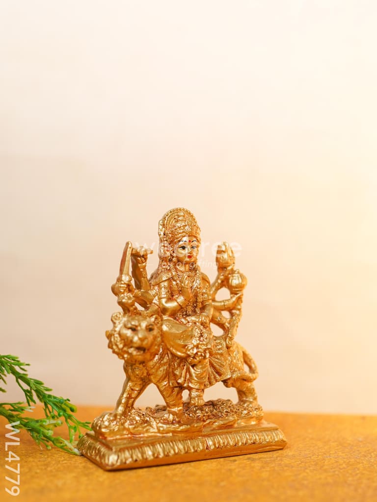 Polyresin Durga Idol - 4 inch - WL4779