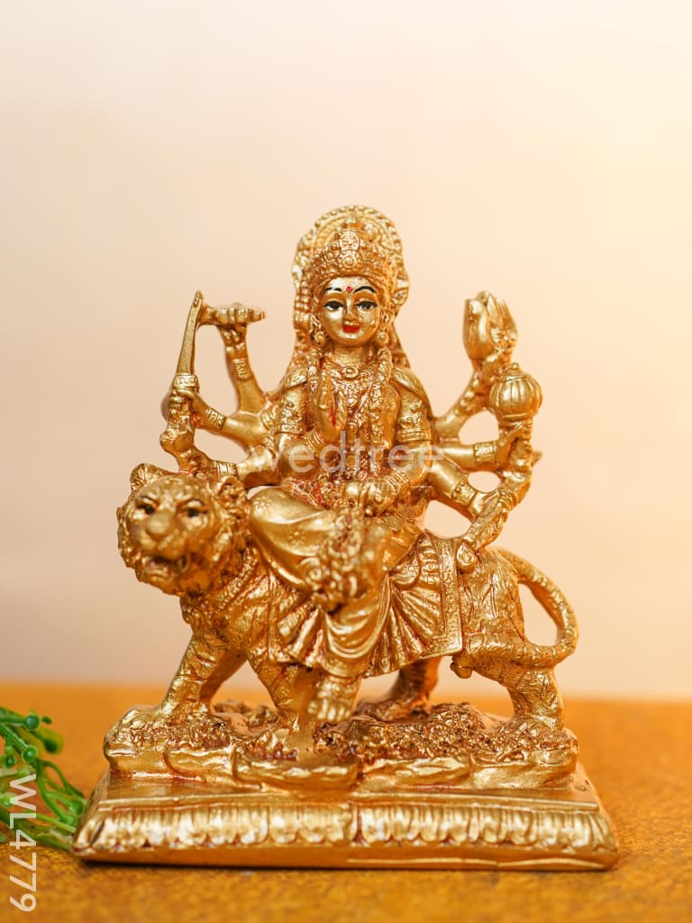 Polyresin Durga Idol - 4 inch - WL4779