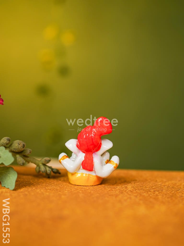 Polyresin Ganesha Idol - 2 inch - WBG1553