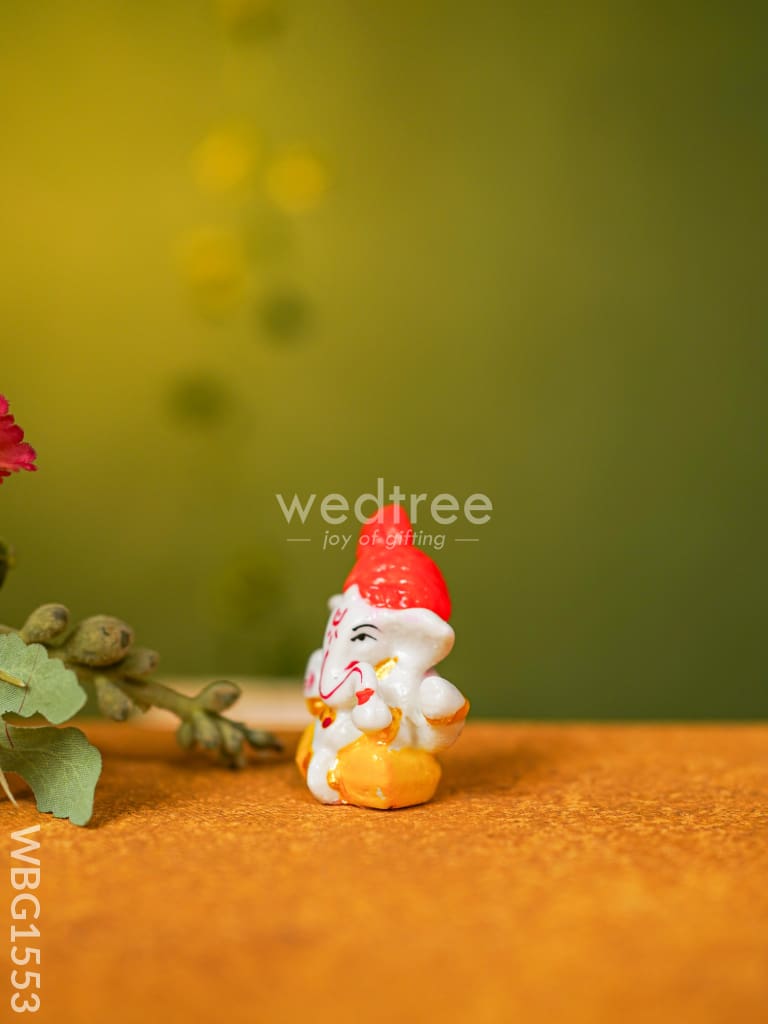 Polyresin Ganesha Idol - 2 inch - WBG1553