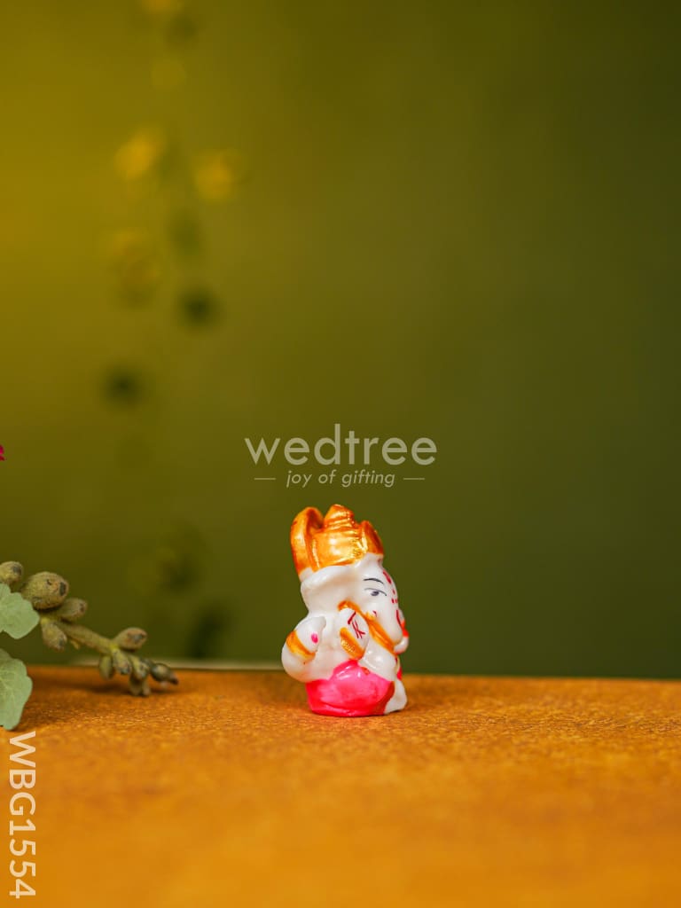Polyresin Ganesha Idol - 2 inch - WBG1554