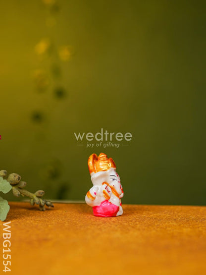 Polyresin Ganesha Idol - 2 inch - WBG1554
