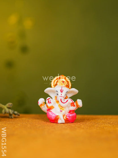 Polyresin Ganesha Idol - 2 inch - WBG1554