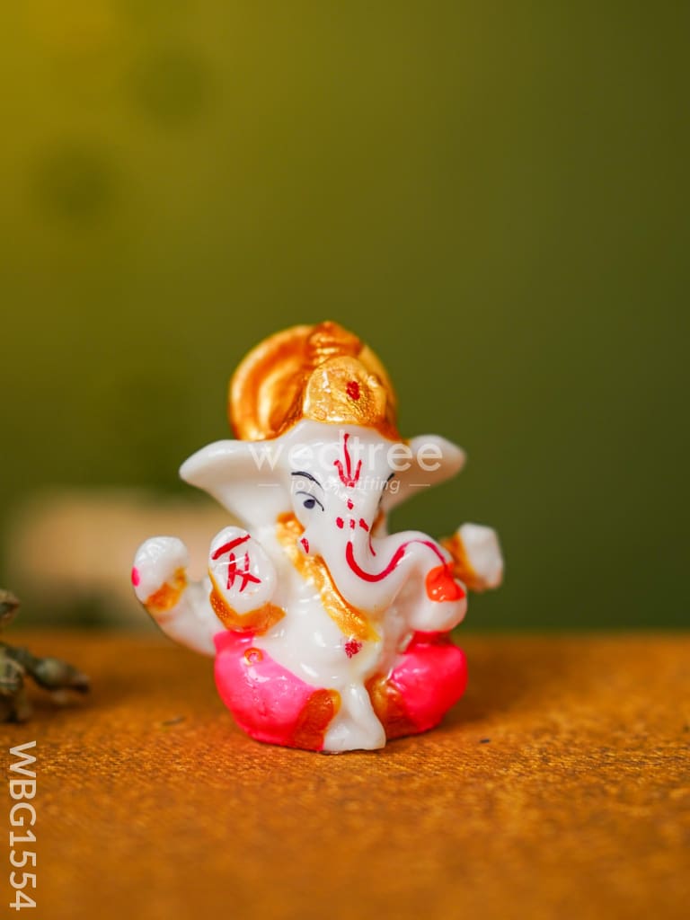 Polyresin Ganesha Idol - 2 inch - WBG1554