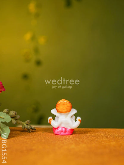 Polyresin Ganesha Idol - 2 inch - WBG1554