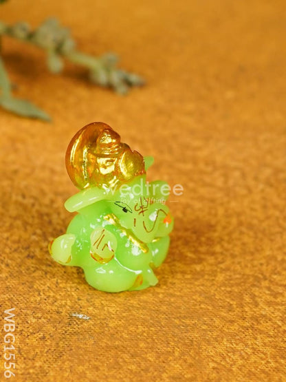 Polyresin Ganesha Idol - 2 inch - WBG1556