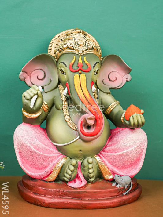 Polyresin Ganesha Idol - WL4595