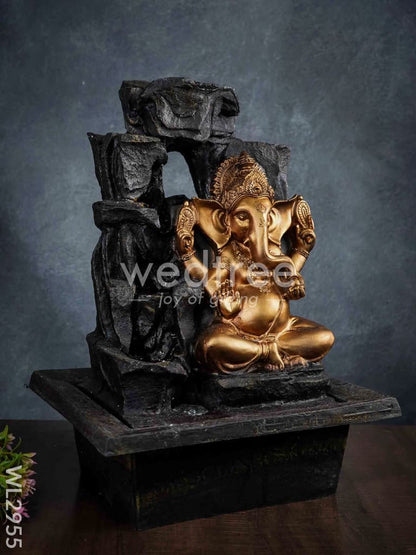 Polyresin Ganesha Water Fountain - WL2955