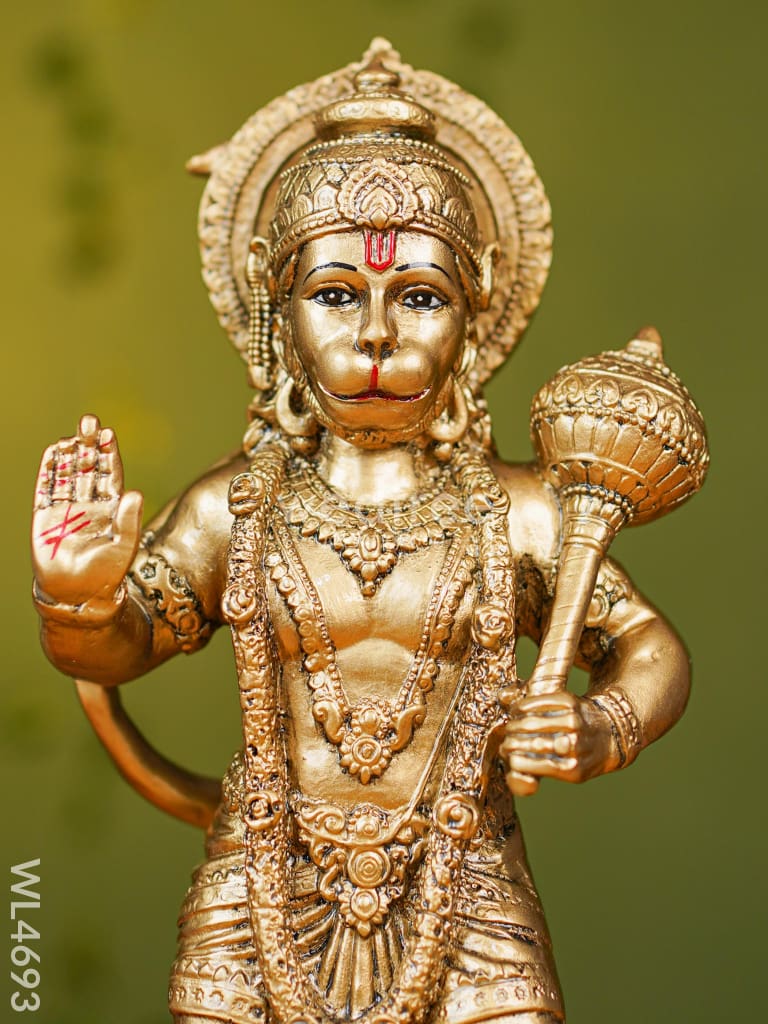 Polyresin Hanuman Idol - 12 inch - WL4693