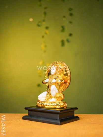 Polyresin Hanuman Idol - 7 inch - WL4687