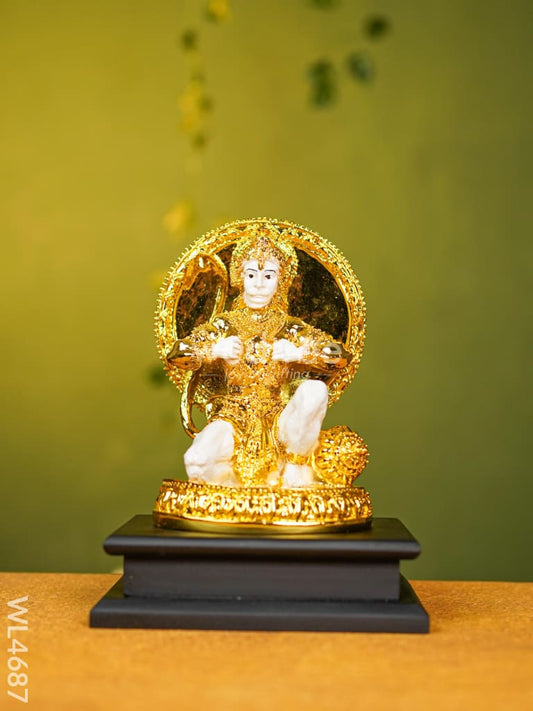 Polyresin Hanuman Idol - 7 inch - WL4687