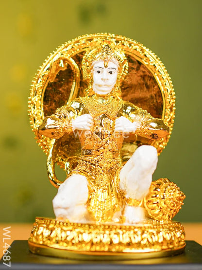 Polyresin Hanuman Idol - 7 inch - WL4687