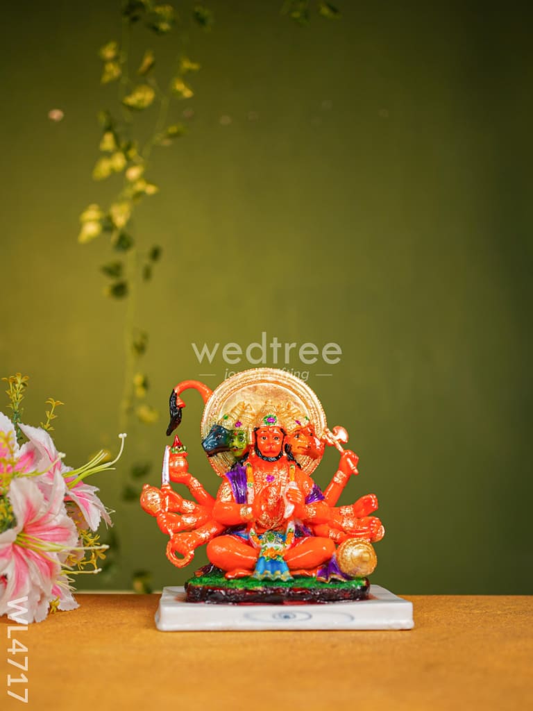 Polyresin Hanuman Idol - 8 inch - WL4717