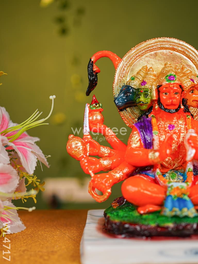 Polyresin Hanuman Idol - 8 inch - WL4717