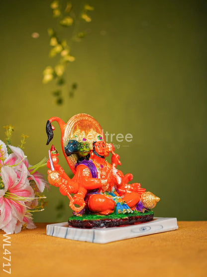 Polyresin Hanuman Idol - 8 inch - WL4717