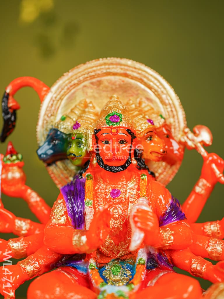 Polyresin Hanuman Idol - 8 inch - WL4717