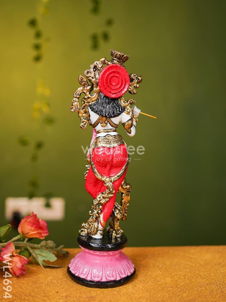 Polyresin Krishna Idol - 11 inch - WL4694