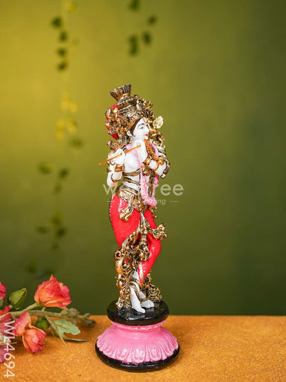 Polyresin Krishna Idol - 11 inch - WL4694