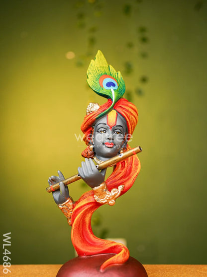 Polyresin Krishna Idol - 14 inch - WL4686
