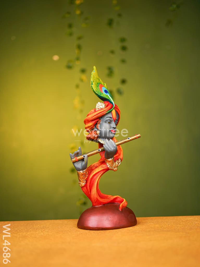Polyresin Krishna Idol - 14 inch - WL4686